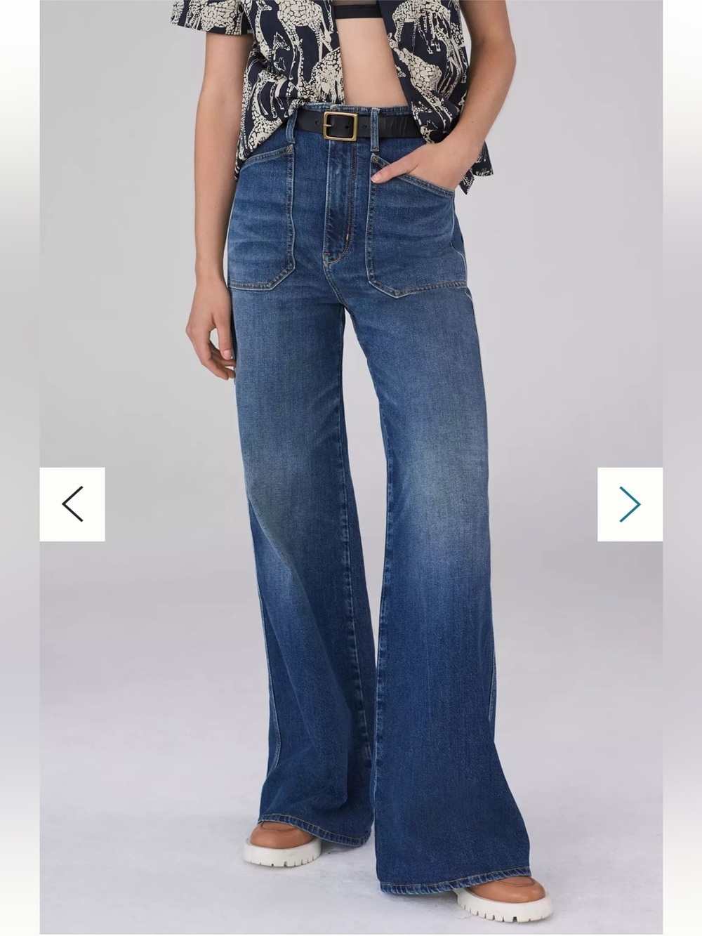 Anthropologie Pilcro The Carpenter Wide-Leg Jeans - 25 Waist